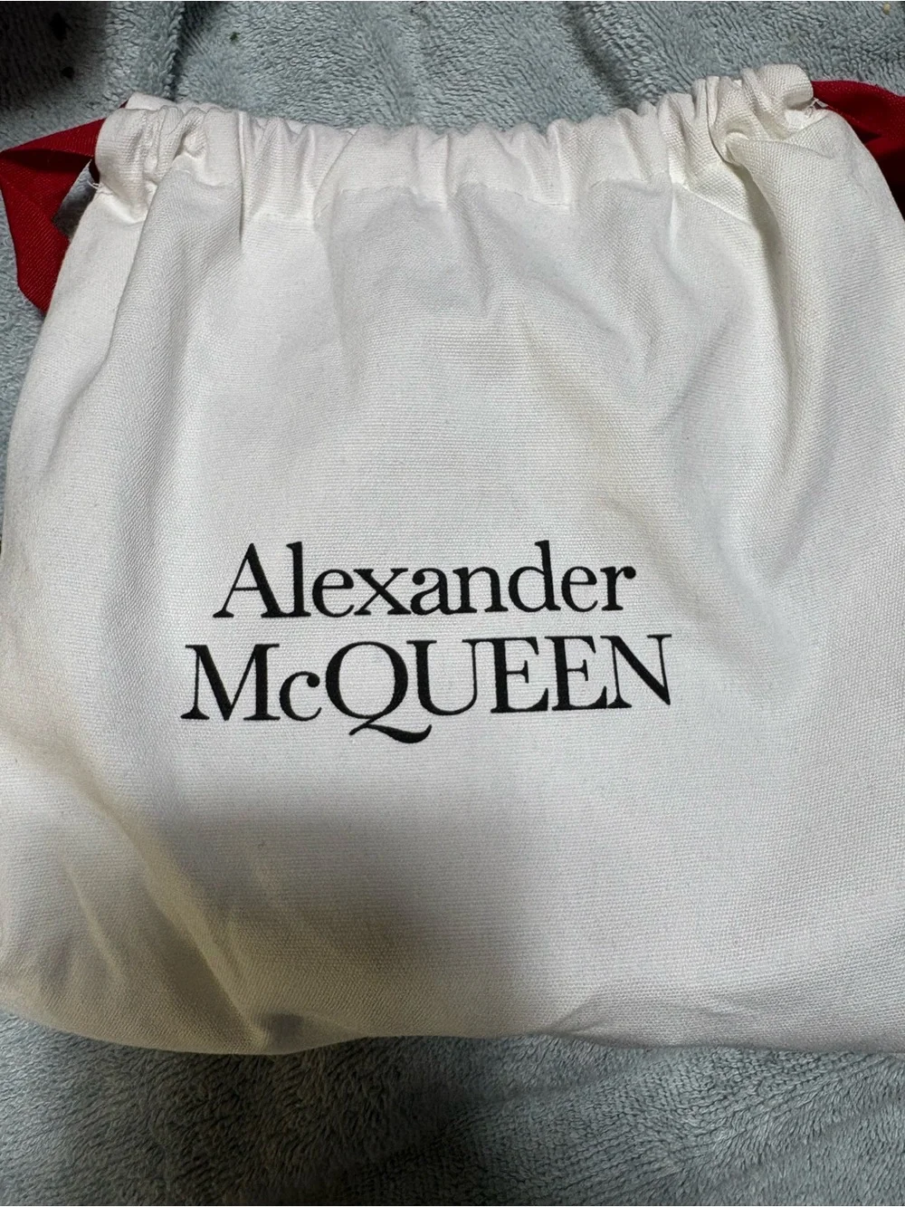 Alexander McQueen Black Thin Double Belt with Silver-Tone Studs size 75B. - Picture 8 of 8